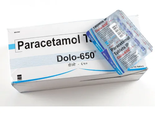 Paracetamol or Dolo-650