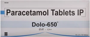 Paracetamol or Dolo-650